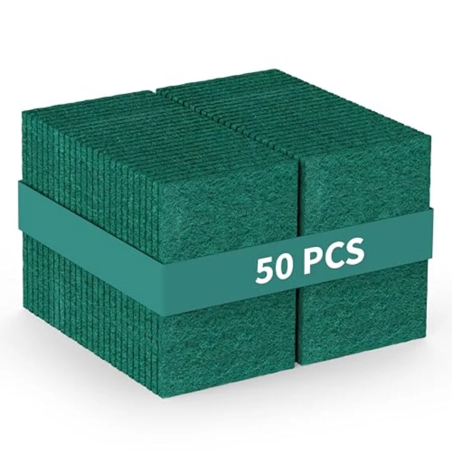 Heavy Duty Green Scouring Pads Inch Reusable Non-Scratch Scrub Pads for Kitchen, Dishes, Pots, Pans, Grills Household Cleaning
Heavy Duty Green Scouring Pads Inch Reusable Non-Scratch Scrub Pads for Kitchen, Dishes, Pots, Pans, Grills Household Cleaning