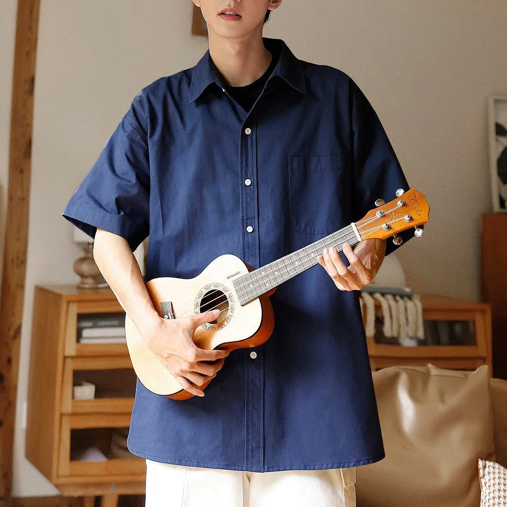 Casual Fashion Shirt Loose Fit Shirt Summer Vacation 2XL Casual Loose Fit Fashion Top Casual Wear Lapel Neckline
Casual Fashion Shirt Loose Fit Shirt Summer Vacation 2XL Casual Loose Fit Fashion Top Casual Wear Lapel Neckline