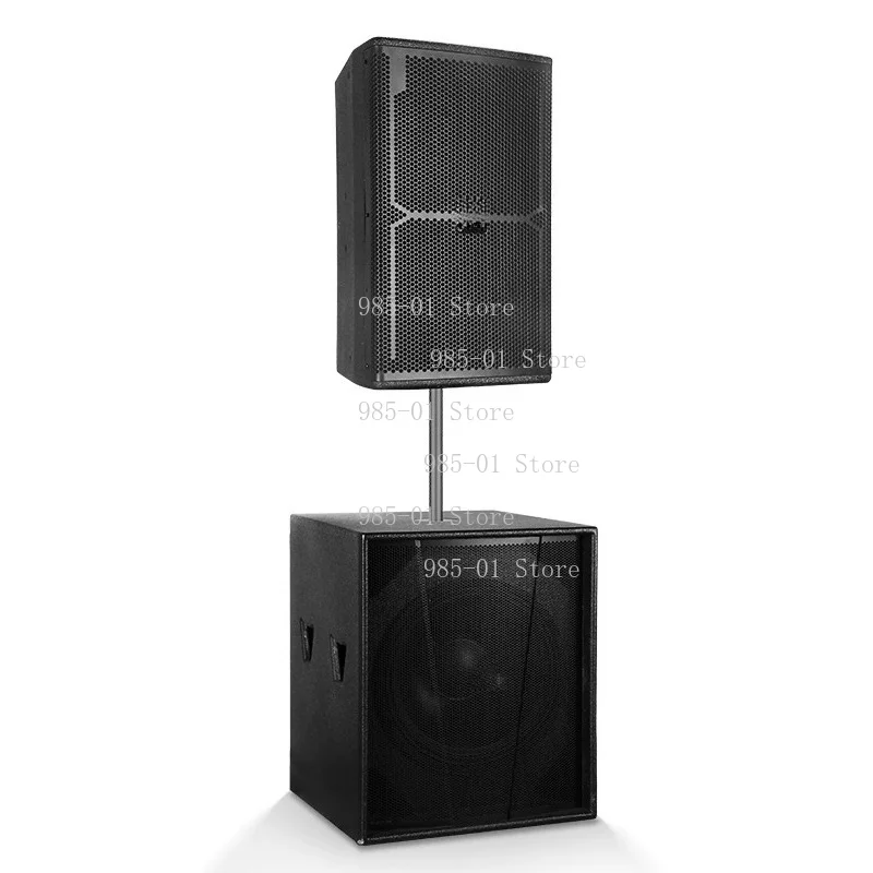 15 Inch 3-Way Professional Stage Speaker System, Outdoor Wedding Performance Audio Set with 18 Inch Heavy Bass Subwoofer
15 Inch 3-Way Professional Stage Speaker System, Outdoor Wedding Performance Audio Set with 18 Inch Heavy Bass Subwoofer