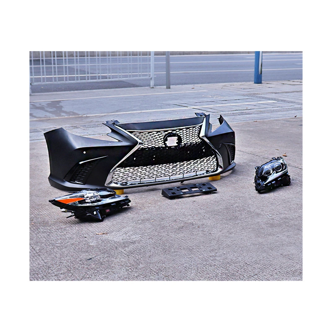 Suitable for Lexus ES 2013-2017 Modified to 2018 Style Contain Front Bumper with Grille Headlight
Suitable for Lexus ES 2013-2017 Modified to 2018 Style Contain Front Bumper with Grille Headlight