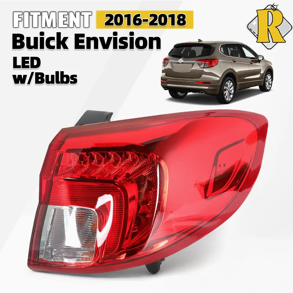 LED Tail Light Brake Lamp For 2016-2018 Buick Envision w/ Bulbs Passenger Side
LED Tail Light Brake Lamp For 2016-2018 Buick Envision w/ Bulbs Passenger Side