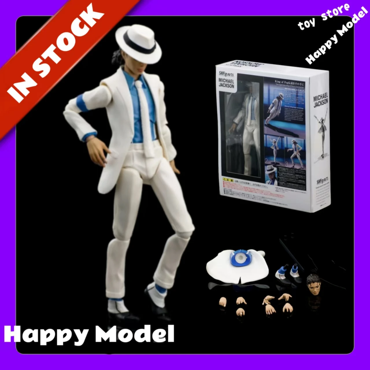 In Stock Michael Jackson Classic Style Movable Figurine Model Periphery Commemorate Music Lover Toy Collection Festival Gift
In Stock Michael Jackson Classic Style Movable Figurine Model Periphery Commemorate Music Lover Toy Collection Festival Gift