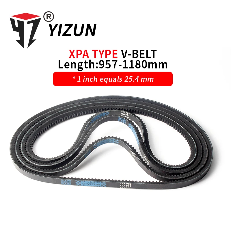 YIZUN XPA Type XPA957~1180mm Hard Wire Rubber Drive Pitch Length Girth Industrial Transmission Machinery Toothed V Belt
YIZUN XPA Type XPA957~1180mm Hard Wire Rubber Drive Pitch Length Girth Industrial Transmission Machinery Toothed V Belt