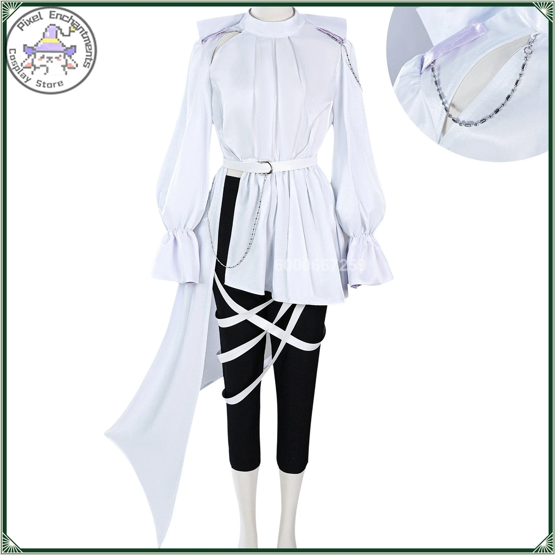 High quality Luka Unisex Cosplay costume Alien Stage Round5 Hogwarts Uniform Silver Wig Full Set Anime clothes Comic con party
High quality Luka Unisex Cosplay costume Alien Stage Round5 Hogwarts Uniform Silver Wig Full Set Anime clothes Comic con party