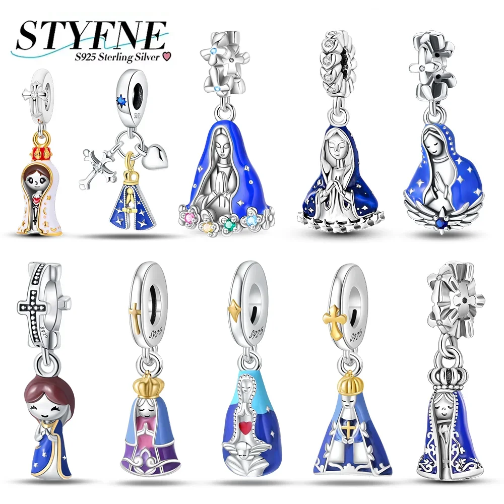 Charms Silver 925 Religious Belief Series Goddess Beads Pendant Fit Original Bracelet Jewelry Diy Accessories for Women Gifts
Charms Silver 925 Religious Belief Series Goddess Beads Pendant Fit Original Bracelet Jewelry Diy Accessories for Women Gifts