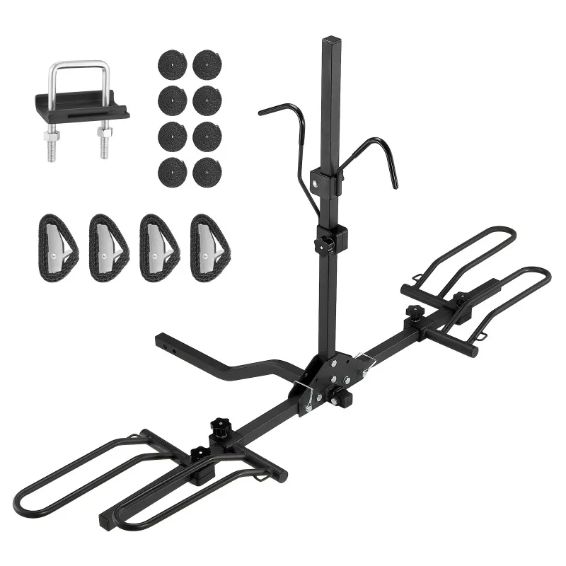 Hitch Mount Bike Rack, 2/4-Bike Platform Style 80/160/150 LBS Bike Rack Hitch Titling and Folding Bike Carrier for Car
Hitch Mount Bike Rack, 2/4-Bike Platform Style 80/160/150 LBS Bike Rack Hitch Titling and Folding Bike Carrier for Car