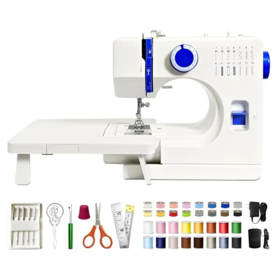 StitchMaster Pro Sewing Machine - Twin/Double Needle Compatible, 14 Stitches, Easy for Beginners and Home Users
StitchMaster Pro Sewing Machine - Twin/Double Needle Compatible, 14 Stitches, Easy for Beginners and Home Users