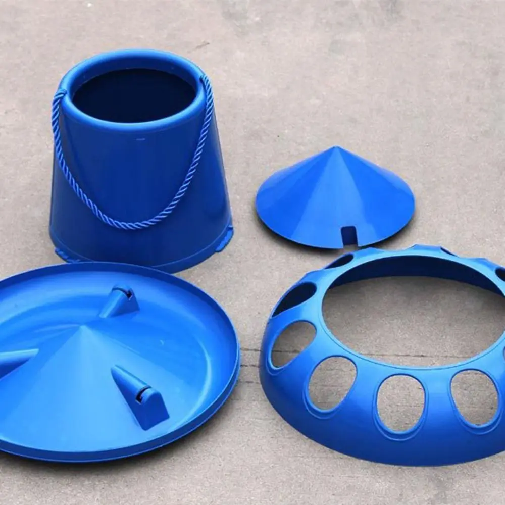 Feed Barrel Automatic Chicken Feeder 11 Holes Plastic Pigeon Feeder Trough Shape Bird Feeding Bucket Farm Backyard
Feed Barrel Automatic Chicken Feeder 11 Holes Plastic Pigeon Feeder Trough Shape Bird Feeding Bucket Farm Backyard