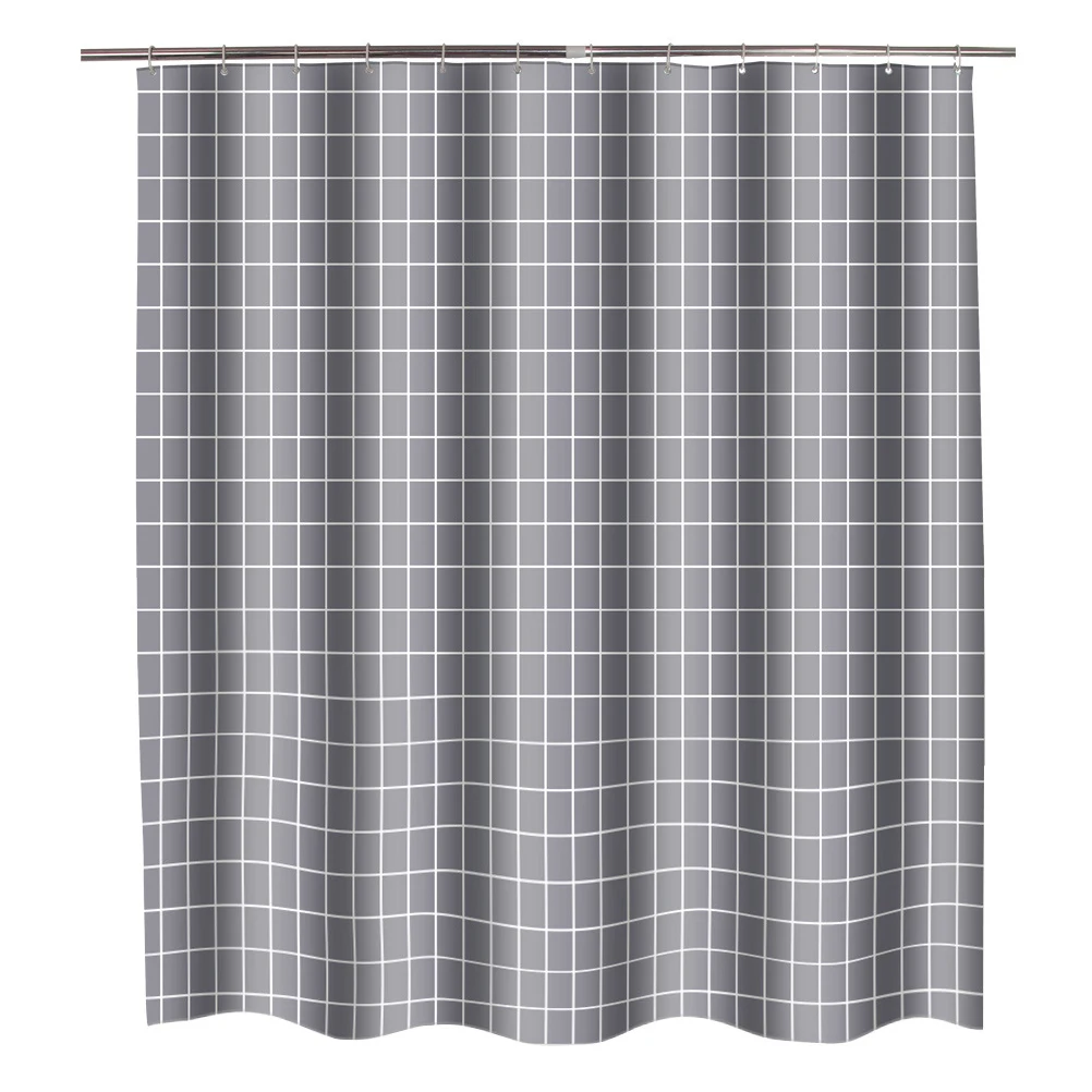 Waterproof Shower Curtain Polyester Material Simple Design Bathroom Easy Installation Use Pattern Bath
Waterproof Shower Curtain Polyester Material Simple Design Bathroom Easy Installation Use Pattern Bath