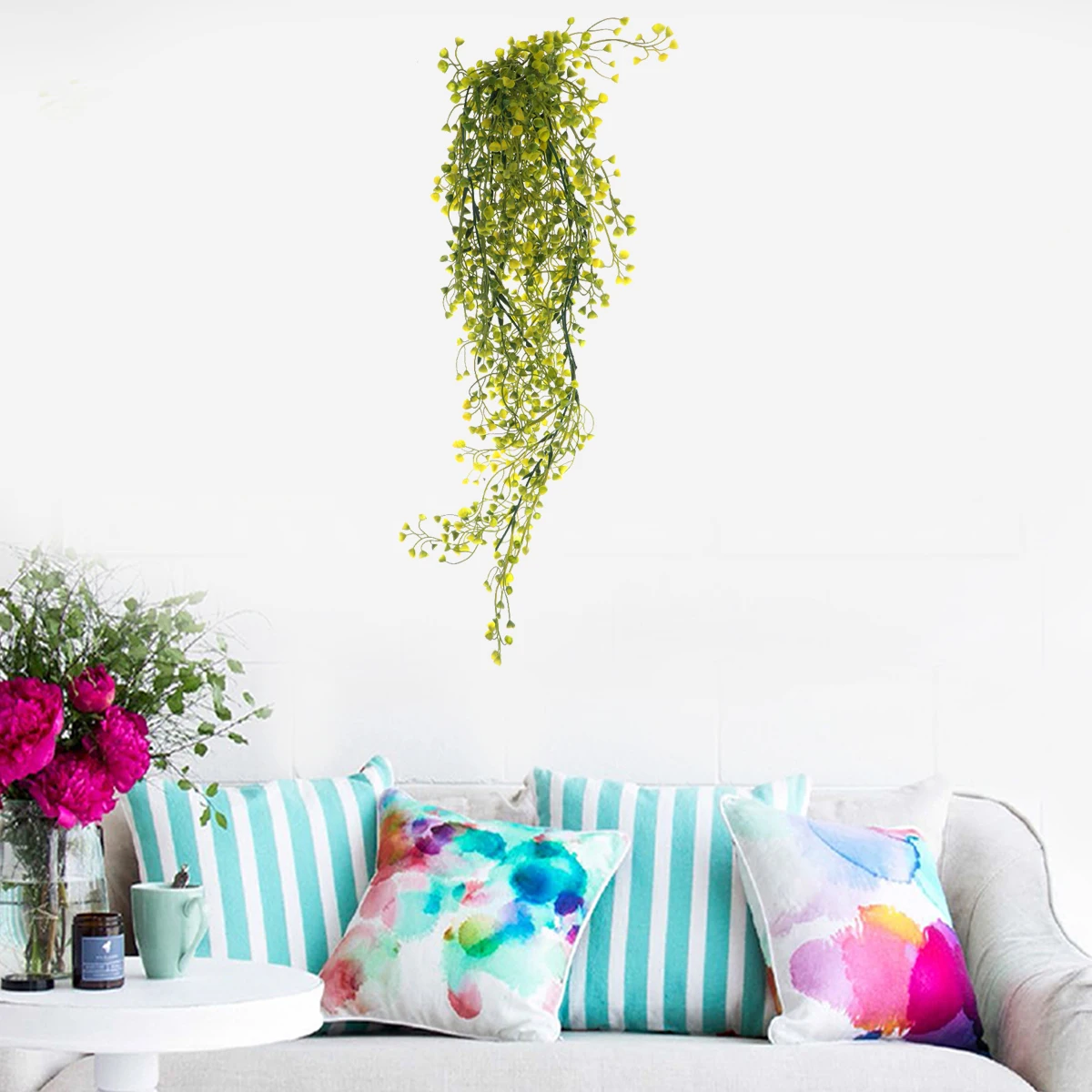 80Cm Artificial Hanging Flower Plant Vine Green Willow Rattan Decorative Fake Hanging Plants For Wall Home Decoration Silk
80Cm Artificial Hanging Flower Plant Vine Green Willow Rattan Decorative Fake Hanging Plants For Wall Home Decoration Silk