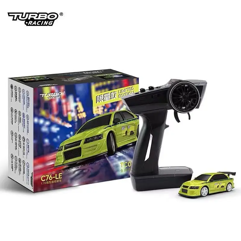 Turbo Racing масштаб 1/76 мини-радиоуправляемый автомобиль с дистанционным управлением C76 RTR, ограниченная серия с окружающим освещением, игрушечная модель автомобиля
Turbo Racing масштаб 1/76 мини-радиоуправляемый автомобиль с дистанционным управлением C76 RTR, ограниченная серия с окружающим освещением, игрушечная модель автомобиля