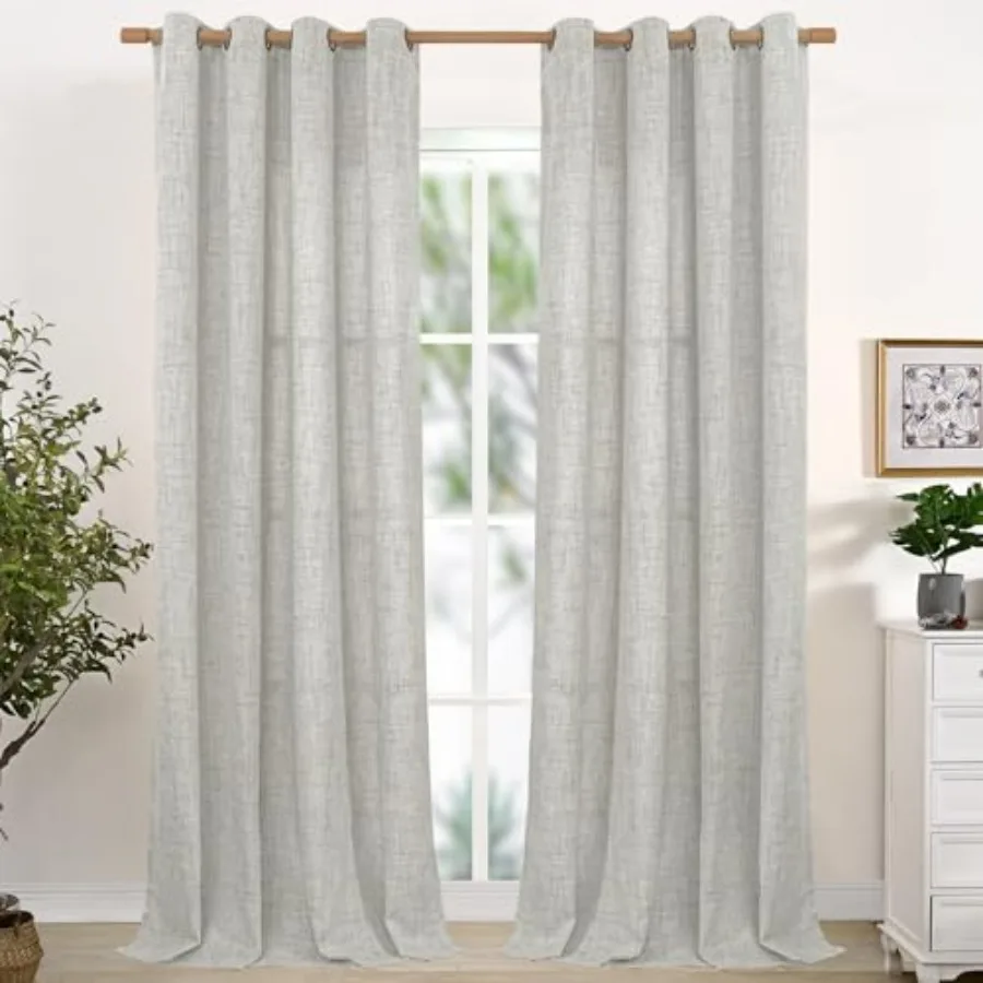 Extra Long Curtains 102 Inch Length for Living Room Filtering Drapes with Bronze Grommet Privacy for Dining Bedroom 52 x 102 In
Extra Long Curtains 102 Inch Length for Living Room Filtering Drapes with Bronze Grommet Privacy for Dining Bedroom 52 x 102 In