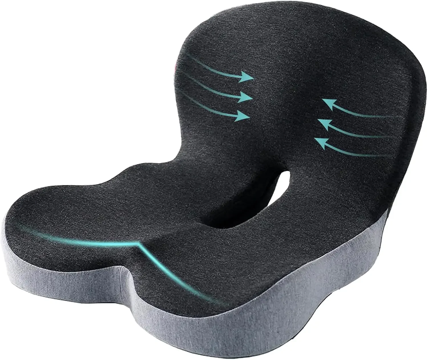 Seat Cushion Memory Foam Pads,Truck Driver Home Office Chair Cushion Car Pad Sitting Ergonomic Cushions,Dark Grey
Seat Cushion Memory Foam Pads,Truck Driver Home Office Chair Cushion Car Pad Sitting Ergonomic Cushions,Dark Grey