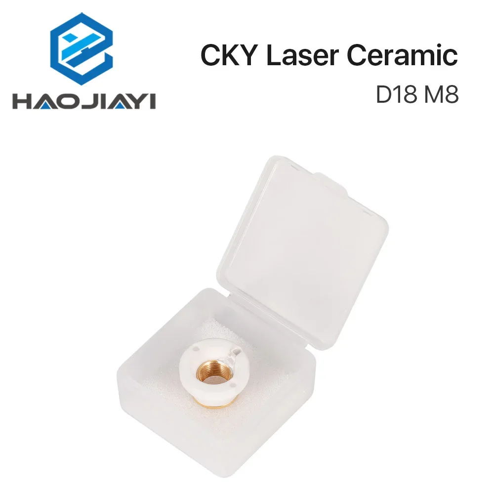 OEM CKY Laser Ceramic Diameter 18mm M8 Thread Nozzle Holder Accessories for CKY 3D Laser Cutting Head
OEM CKY Laser Ceramic Diameter 18mm M8 Thread Nozzle Holder Accessories for CKY 3D Laser Cutting Head