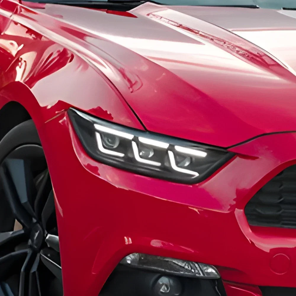 Автомобильные передние фонари для Ford Mustang 2015-2017, светодиодные автомобильные фары в сборе, обновление, динамическое мигание, 3 линзы проектора, аксессуары
Автомобильные передние фонари для Ford Mustang 2015-2017, светодиодные автомобильные фары в сборе, обновление, динамическое мигание, 3 линзы проектора, аксессуары