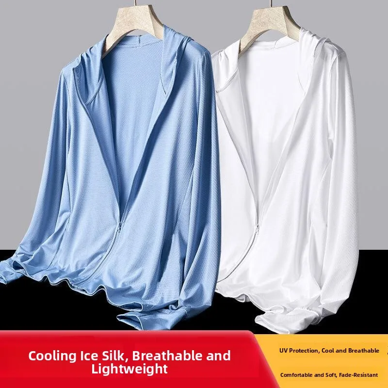 Ultra-Thin Breathable Ice Silk Women's Sun Protection Clothing Zipper UV Protection Outerwear Lightweight Summer Fashion
Ultra-Thin Breathable Ice Silk Women's Sun Protection Clothing Zipper UV Protection Outerwear Lightweight Summer Fashion