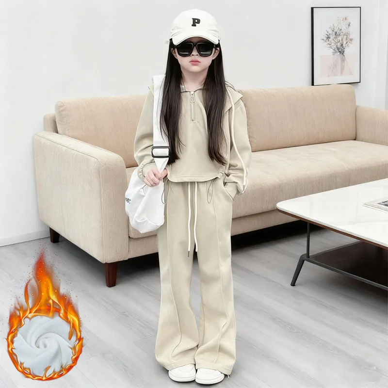 Girls Winter Padded Sets Children Warm Suit New Fashion Sports Outfits Autumn Hooded Coat Pants 2 Pieces Kids New Casual Clothes
Girls Winter Padded Sets Children Warm Suit New Fashion Sports Outfits Autumn Hooded Coat Pants 2 Pieces Kids New Casual Clothes