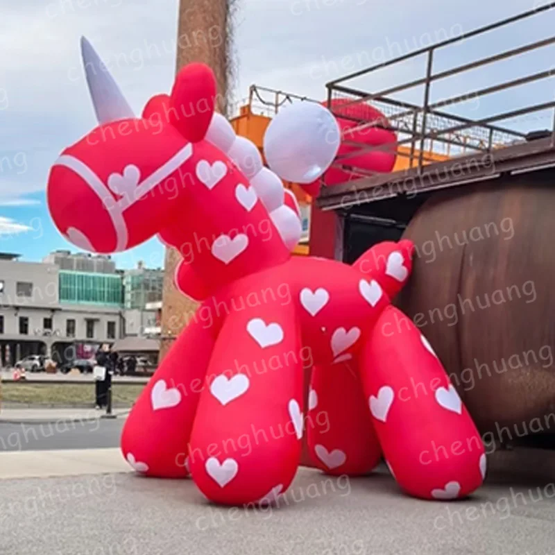 Inflatable horse, animal-shaped air model, with blower, for outdoor festival, shopping mall and square event decoration
Inflatable horse, animal-shaped air model, with blower, for outdoor festival, shopping mall and square event decoration