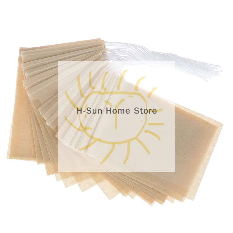 100Pcs/lot Empty Paper Tea Bags Filter Drawstring Teabags for Herb Loose Tea
100Pcs/lot Empty Paper Tea Bags Filter Drawstring Teabags for Herb Loose Tea