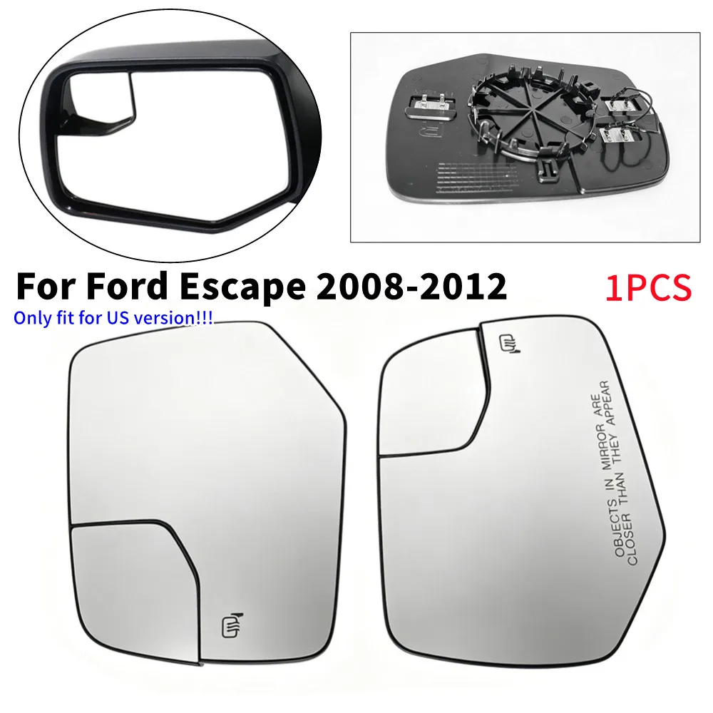 For US Ford Escape 2008-2012 1PCS Outer Rearview Side Wing Mirror Glass Lens Reflector Len Car Accessories w/ Heated
For US Ford Escape 2008-2012 1PCS Outer Rearview Side Wing Mirror Glass Lens Reflector Len Car Accessories w/ Heated