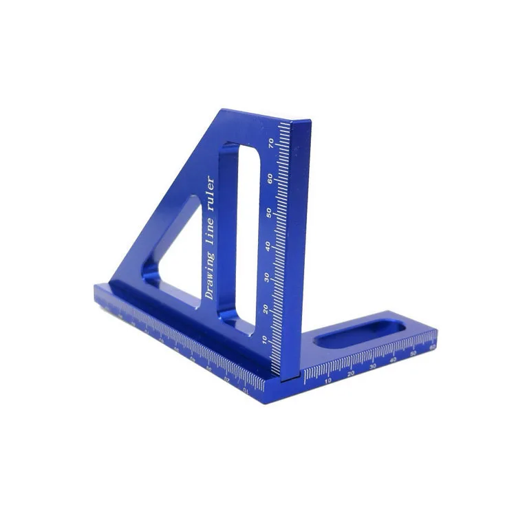 Aluminum Alloy Metric Triangle Ruler Squares For Woodworking Speed Square Angle Protractor Measuring Tools 
Aluminum Alloy Metric Triangle Ruler Squares For Woodworking Speed Square Angle Protractor Measuring Tools