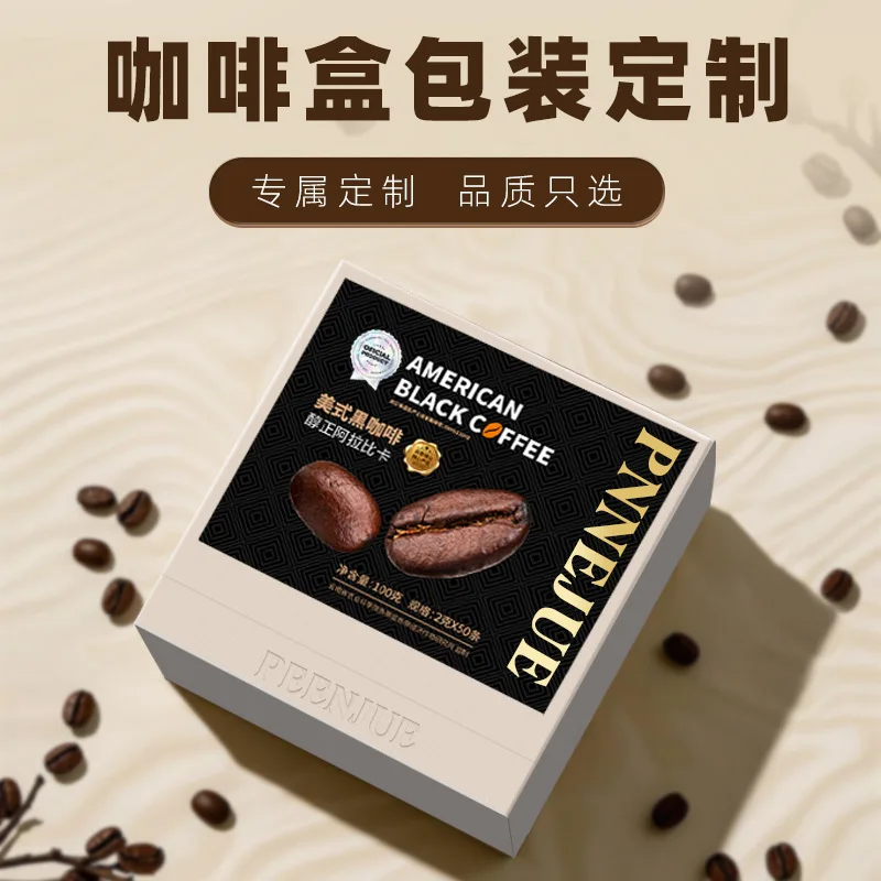 Custom Coffee High-end Packaging Printing Customizable Hanging Ear Instant Foldable Box Specialty Paper Double Insert Box S
Custom Coffee High-end Packaging Printing Customizable Hanging Ear Instant Foldable Box Specialty Paper Double Insert Box S