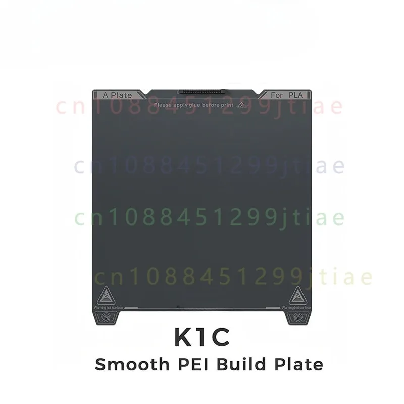 FOR CREALITY K1C Smooth PEI Build Plate(Without soft magnetic sticker ) 235mm*235mm
FOR CREALITY K1C Smooth PEI Build Plate(Without soft magnetic sticker ) 235mm*235mm