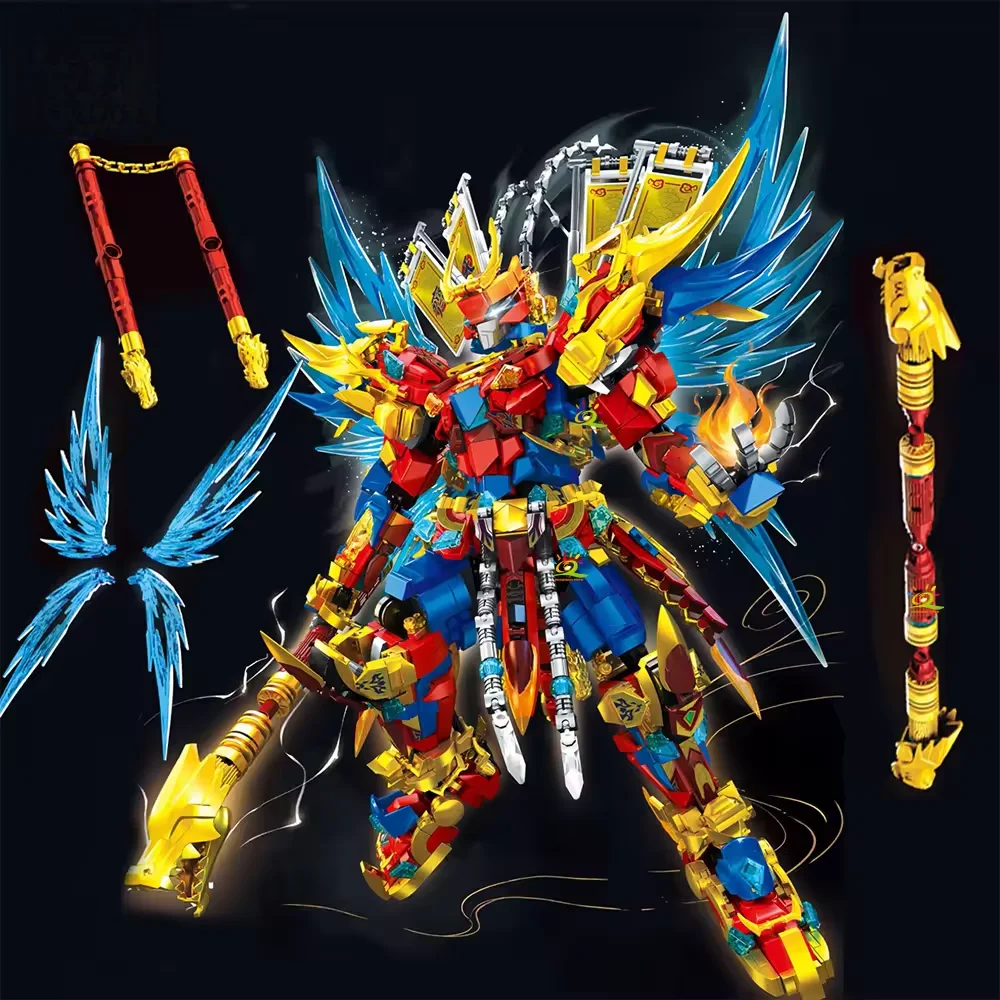 Great Sage Mecha Robot MOC Строительные блоки Игрушки для строительных блоков Игрушки Кирпичи Идеальные подарки на день рождения для друзей
Great Sage Mecha Robot MOC Строительные блоки Игрушки для строительных блоков Игрушки Кирпичи Идеальные подарки на день рождения для друзей