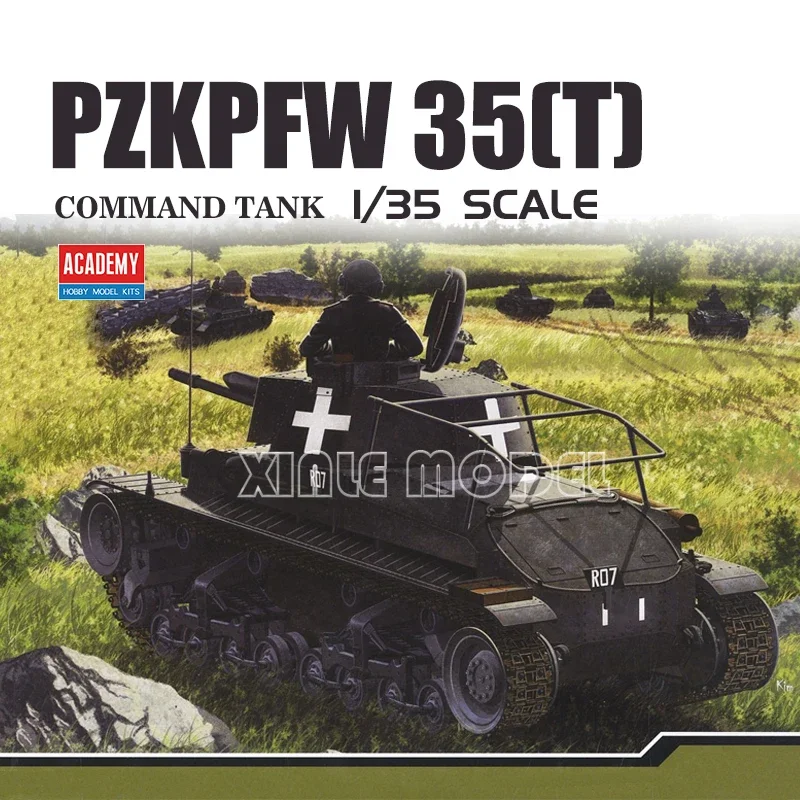 Academy 13313 Pz.bef.wg 35t Command Tank 1/35 Scale Model Kit
Academy 13313 Pz.bef.wg 35t Command Tank 1/35 Scale Model Kit