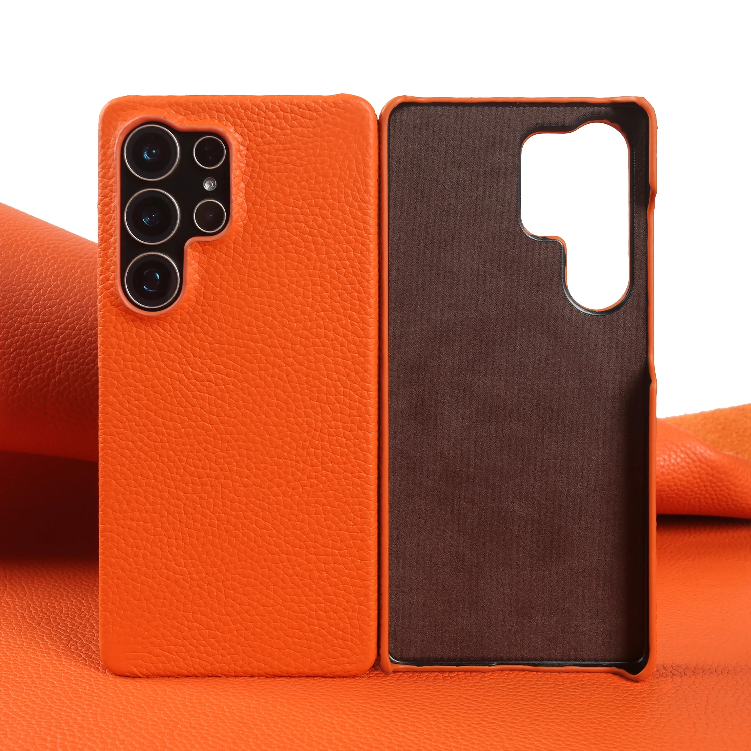 Lychee Grain Genuine Leather Case For Samsung Galaxy S25 Ultra S24 FE S23 Plus S22 S21 Ultra Phone Case Half Wrapped Back Cover
Lychee Grain Genuine Leather Case For Samsung Galaxy S25 Ultra S24 FE S23 Plus S22 S21 Ultra Phone Case Half Wrapped Back Cover