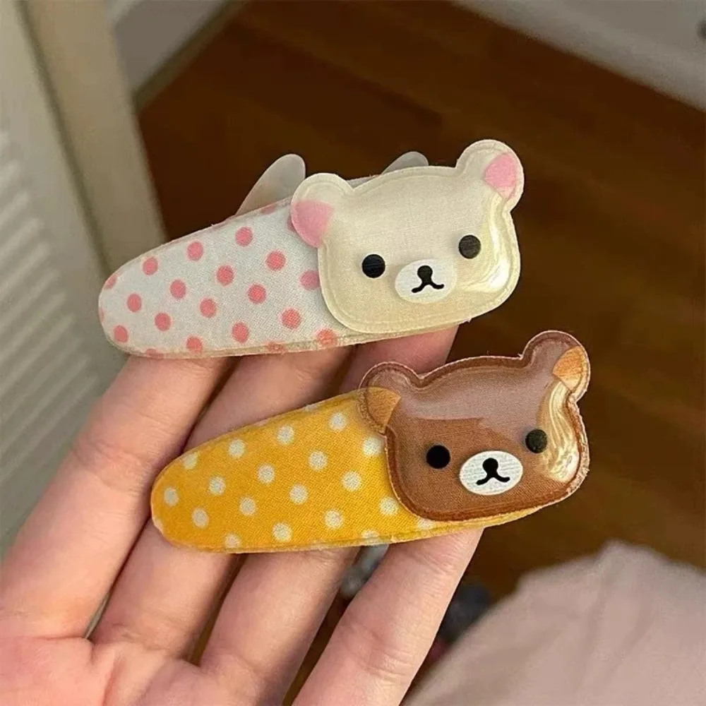 Kawaii Rilakkuma Bangs Side Clip Cartoon Cute Wave Point BB Hair Clip Lazy Bear Angel Winged Versatile Hairpin Birthday Gifts
Kawaii Rilakkuma Bangs Side Clip Cartoon Cute Wave Point BB Hair Clip Lazy Bear Angel Winged Versatile Hairpin Birthday Gifts