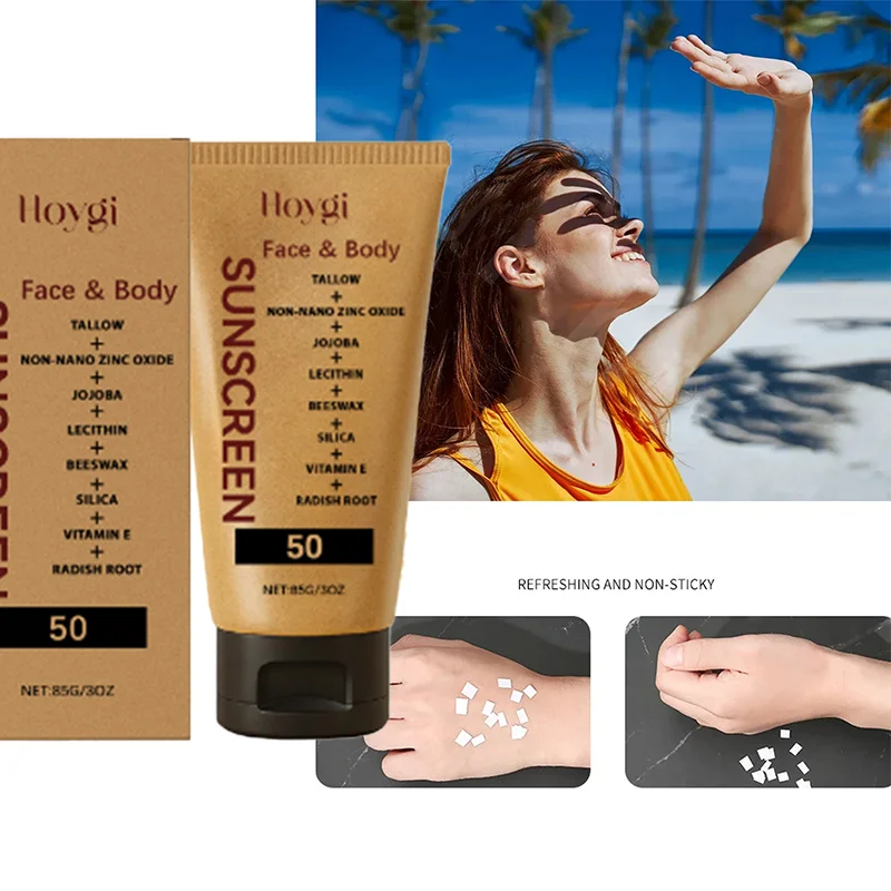 Natural lightweight protective Sunscreen Non-Greasy, moisturizing, long-lasting sunscreen, brightening, refreshing, breathable
Natural lightweight protective Sunscreen Non-Greasy, moisturizing, long-lasting sunscreen, brightening, refreshing, breathable