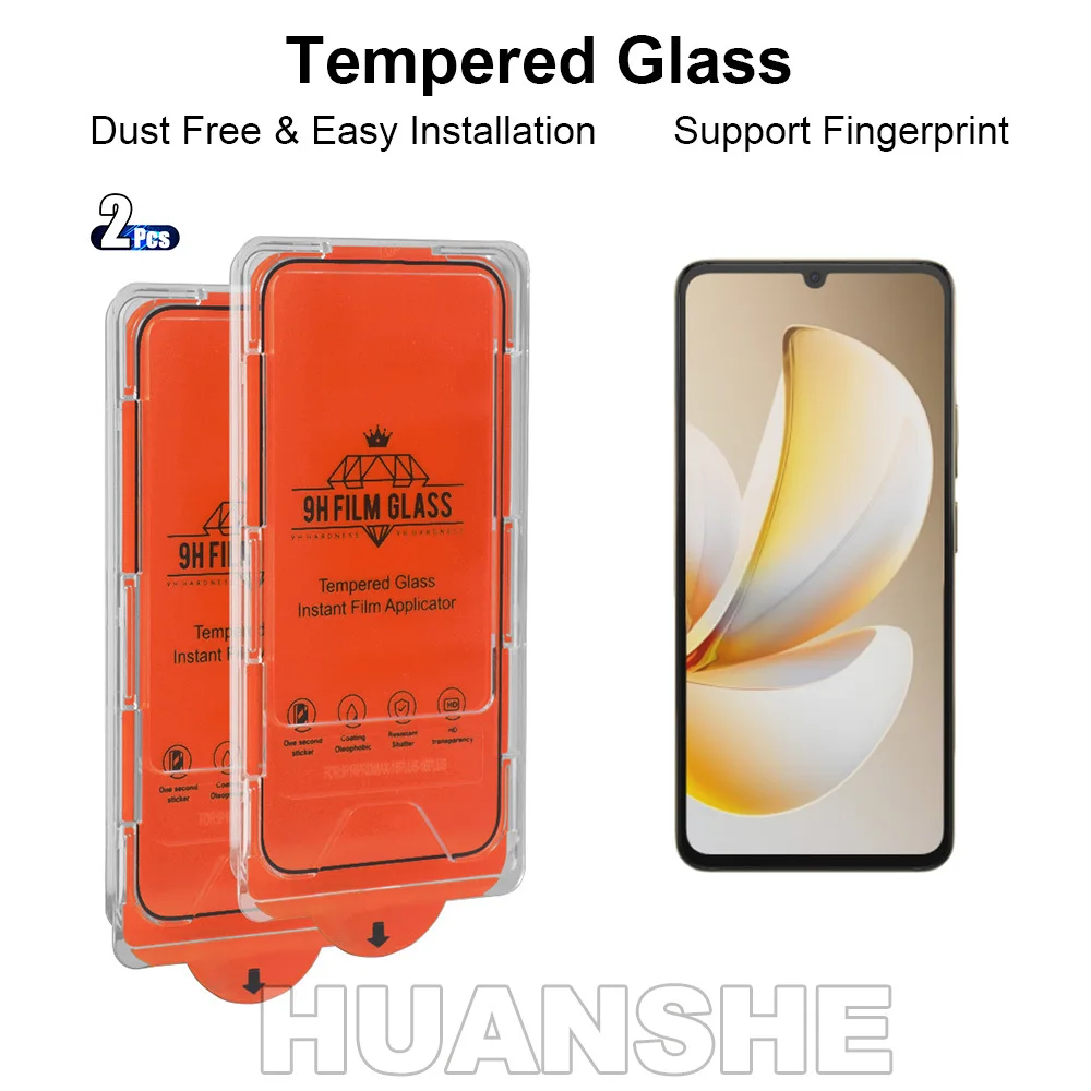 2pcs HD Dust-Free Tempered Glass Screen Protector for Realme Note 70T/70, V23i/V23, V60/V60 Pro/V50S, Realme P3
2pcs HD Dust-Free Tempered Glass Screen Protector for Realme Note 70T/70, V23i/V23, V60/V60 Pro/V50S, Realme P3