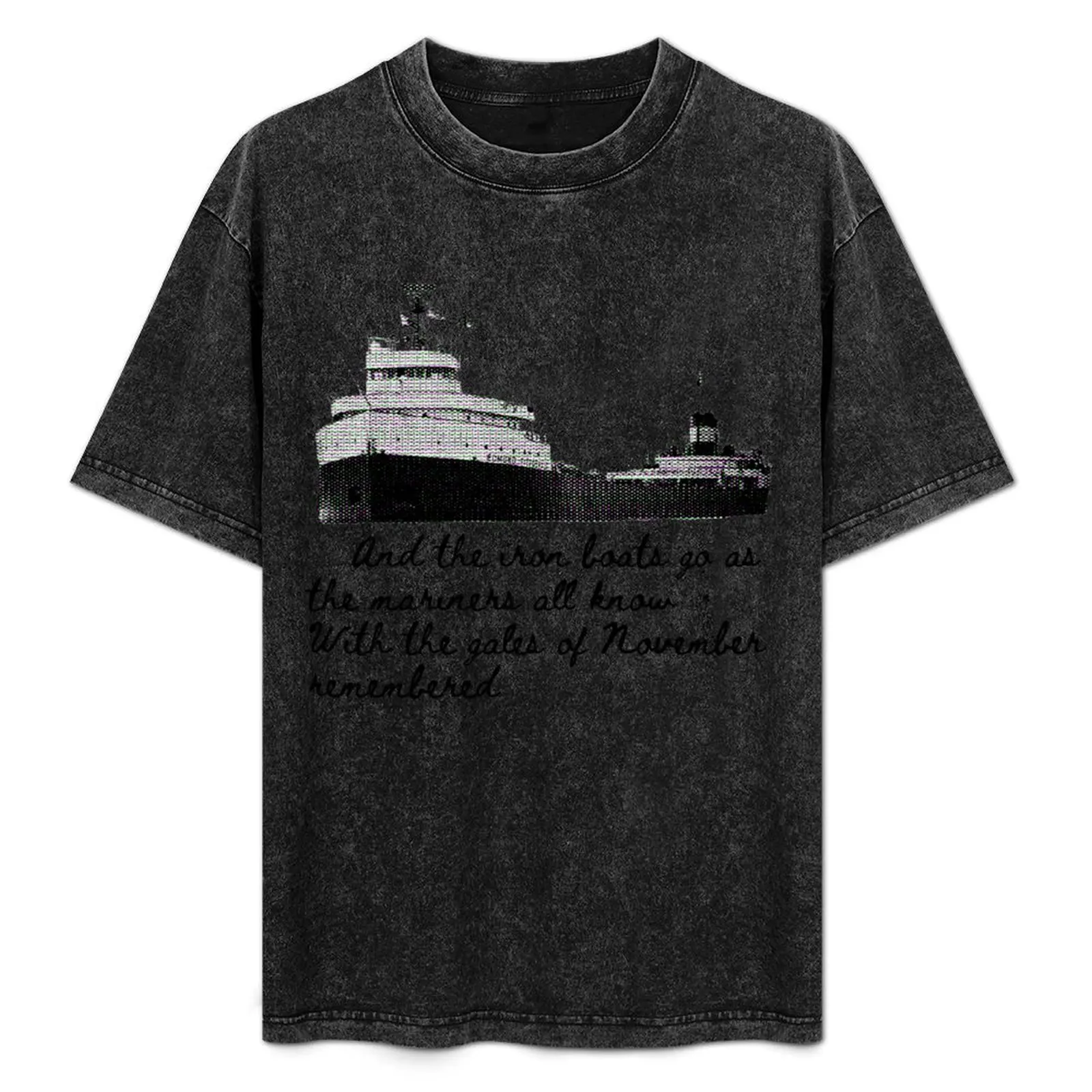History -- Edmund Fitzgerald T-Shirt Sweat Resistant Workout Tee Shirt
History -- Edmund Fitzgerald T-Shirt Sweat Resistant Workout Tee Shirt