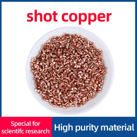 High-Purity Cu 99.99% Electrolytic Copper Granules, Pure Copper Particles, Electrolytic Copper Blocks, Copper and Brass Particle
