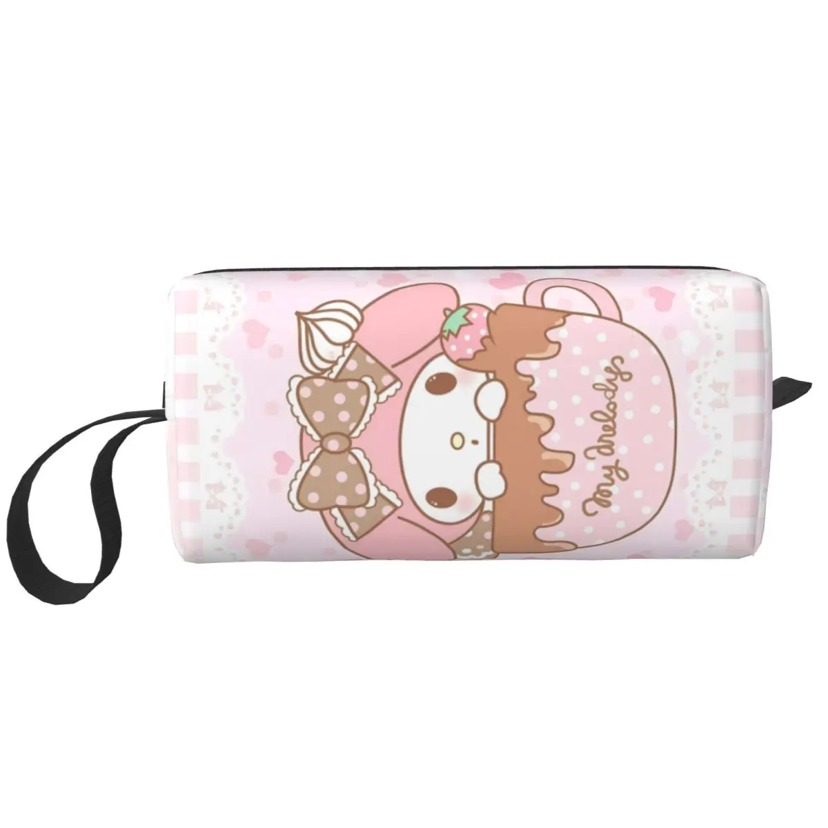 My Melody Cosmetic Bags For Makeups Women Casual Storage Organizers Portable Bathroom Polyester Makeup Bag
My Melody Cosmetic Bags For Makeups Women Casual Storage Organizers Portable Bathroom Polyester Makeup Bag