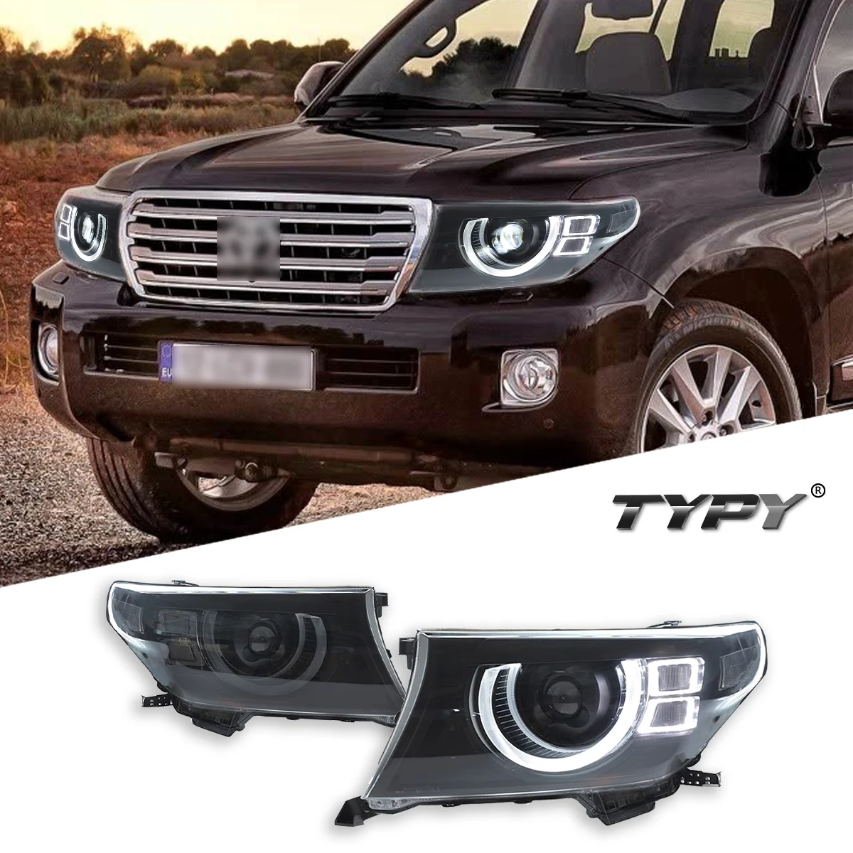 Автомобиль для Toyota Land Cruiser, фара 2007-2015, обновление, модифицированная для нового DRL, динамический указатель поворота, светодиодная фара, автоаксессуары
Автомобиль для Toyota Land Cruiser, фара 2007-2015, обновление, модифицированная для нового DRL, динамический указатель поворота, светодиодная фара, автоаксессуары