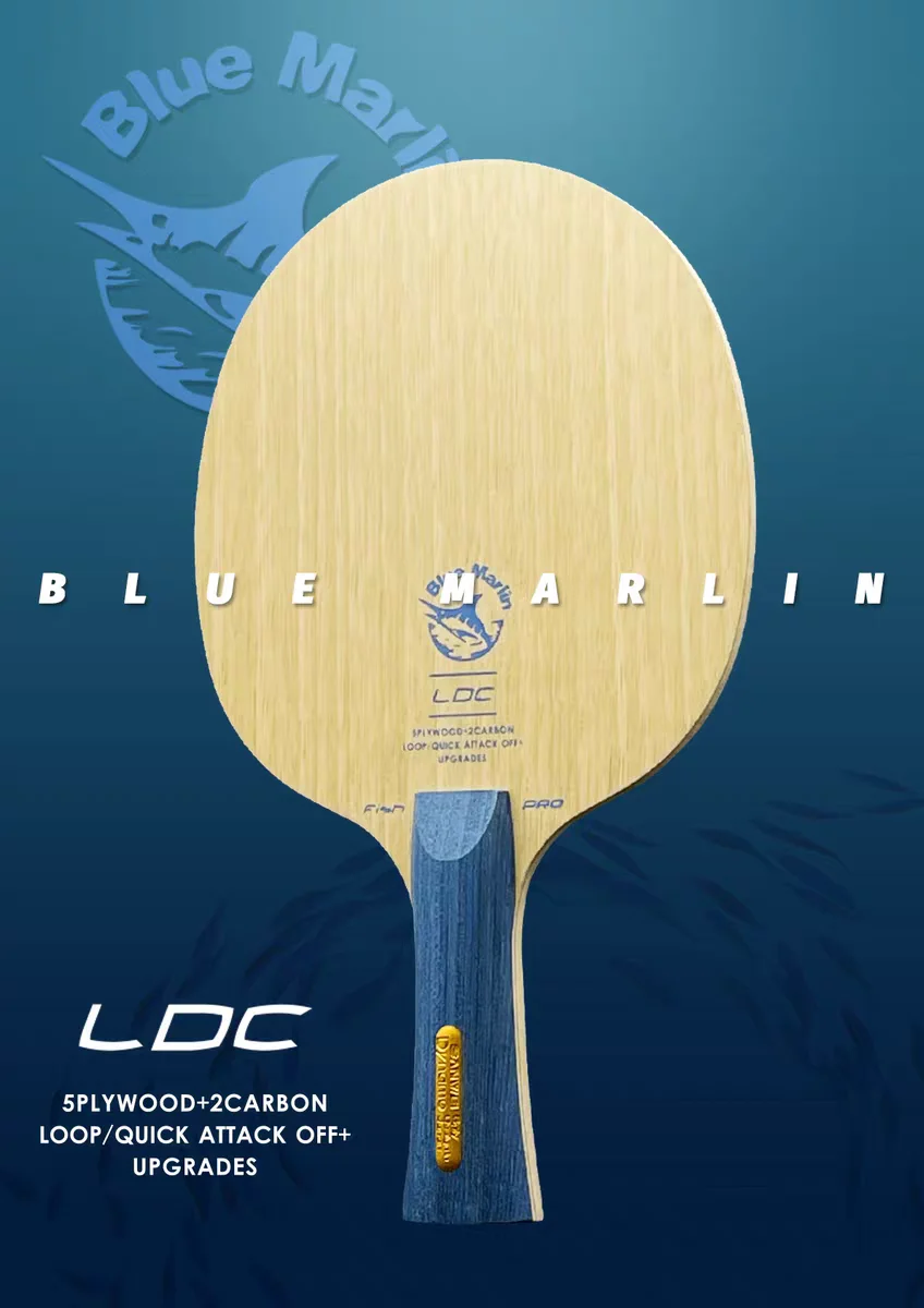 Лезвие для настольного тенниса SANWEI Blue Marlin PRO 5+2 для быстрой атаки и петли Playstyle
Лезвие для настольного тенниса SANWEI Blue Marlin PRO 5+2 для быстрой атаки и петли Playstyle