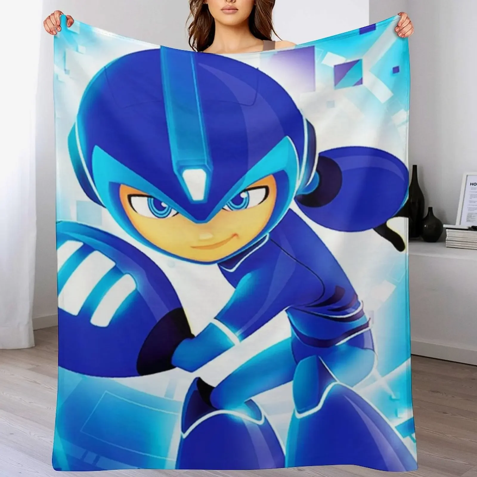Mega Man Fully Charged Funny Gift For Fans mega man fully charged comic Throw Blanket Decorative Beds Cute Plaid Blankets
Mega Man Fully Charged Funny Gift For Fans mega man fully charged comic Throw Blanket Decorative Beds Cute Plaid Blankets