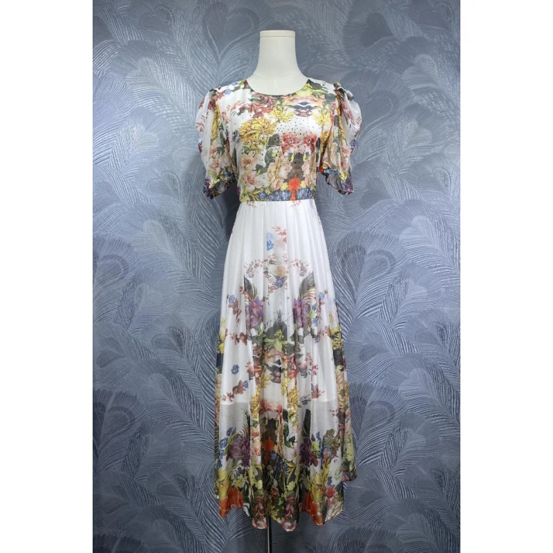 Brangdy luxury brand 2025 summer new round neck printed short sleeve dress in stock Real shot
Brangdy luxury brand 2025 summer new round neck printed short sleeve dress in stock Real shot