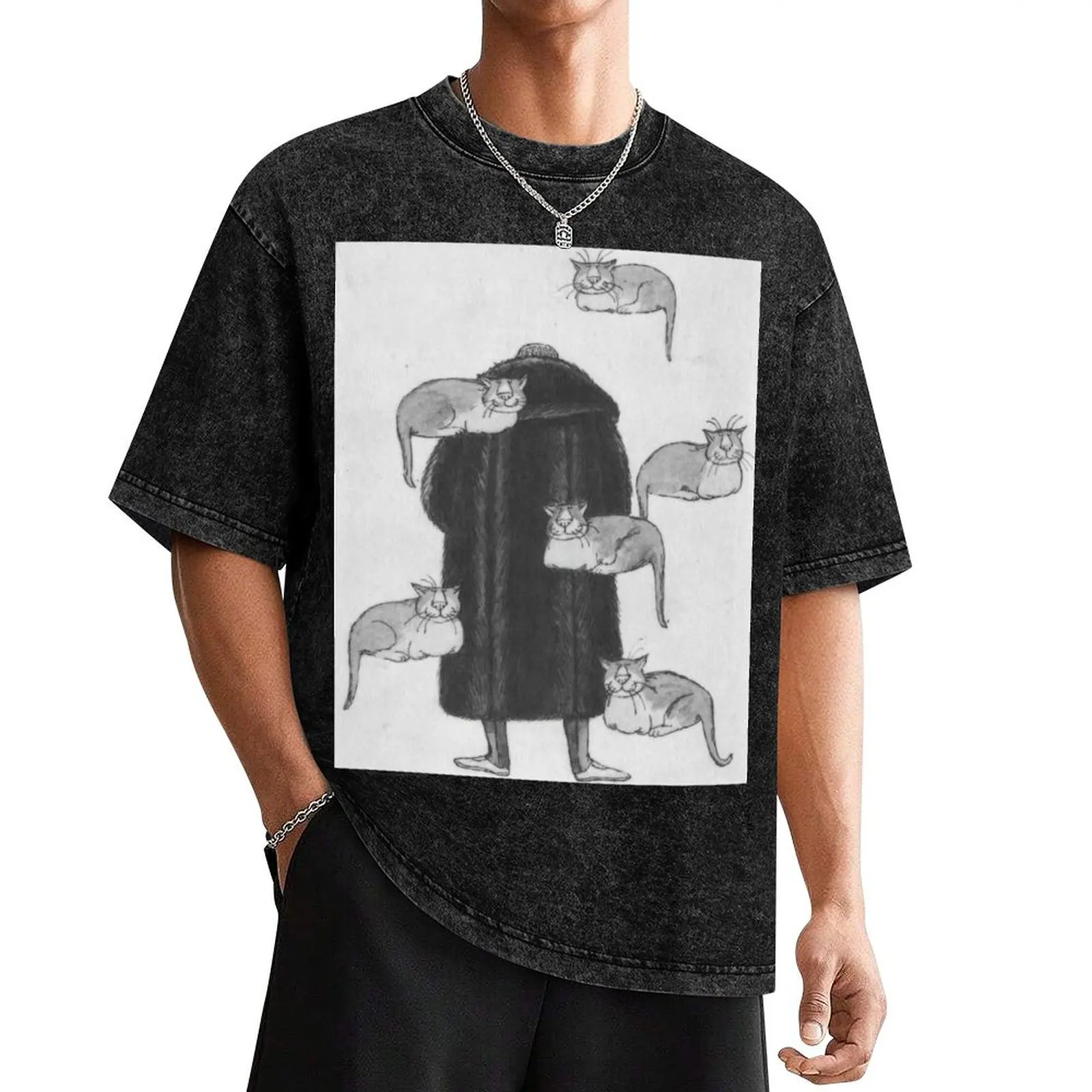 Edward Gorey T-Shirt anime custom t-shirts oversized t shirt men
Edward Gorey T-Shirt anime custom t-shirts oversized t shirt men