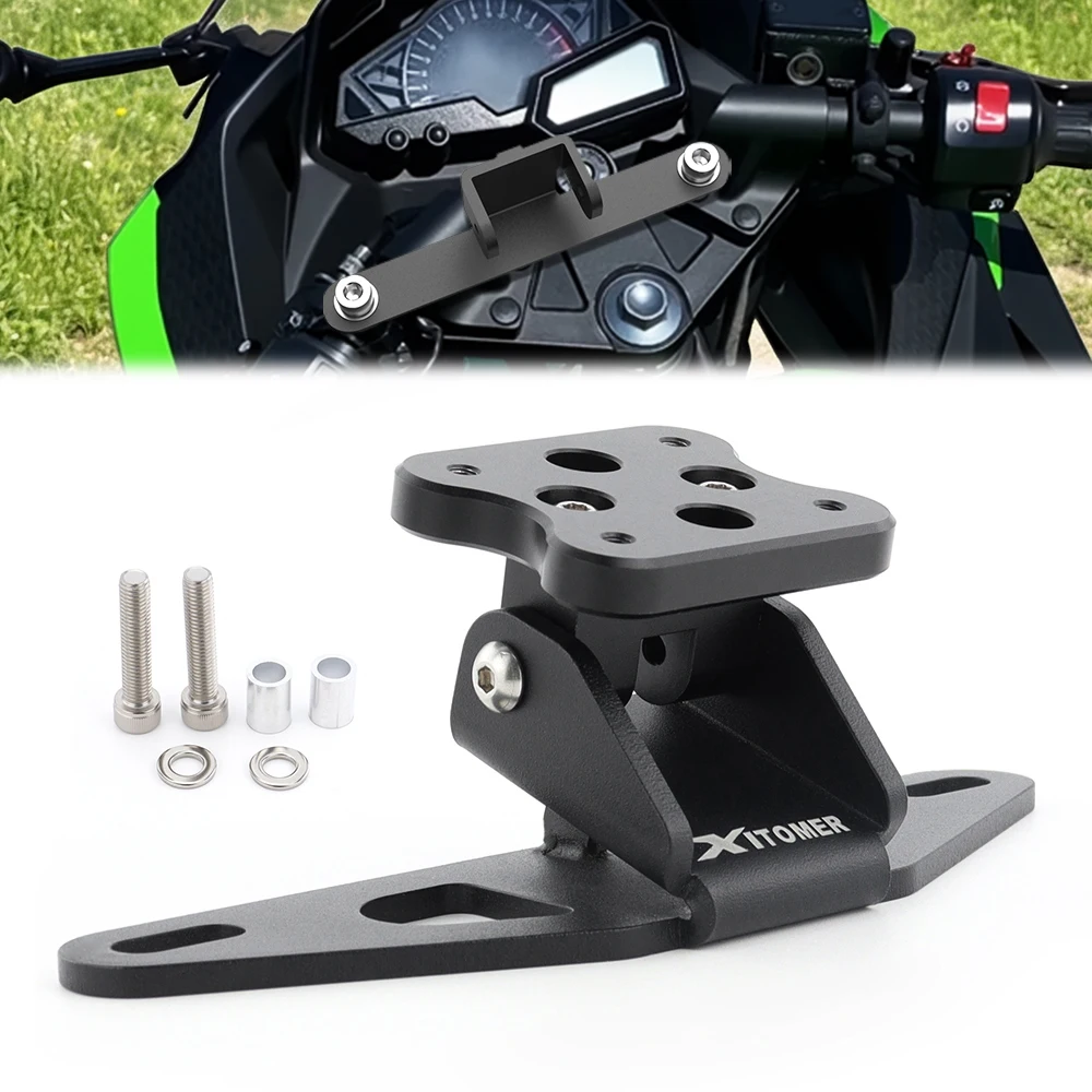Motorcycle GPS Mount Aluminum Navigation Bracket Adapter Phone Holder Bracket NINJA 300 2013-2015 2016 2017 2018 For Kawasaki
Motorcycle GPS Mount Aluminum Navigation Bracket Adapter Phone Holder Bracket NINJA 300 2013-2015 2016 2017 2018 For Kawasaki