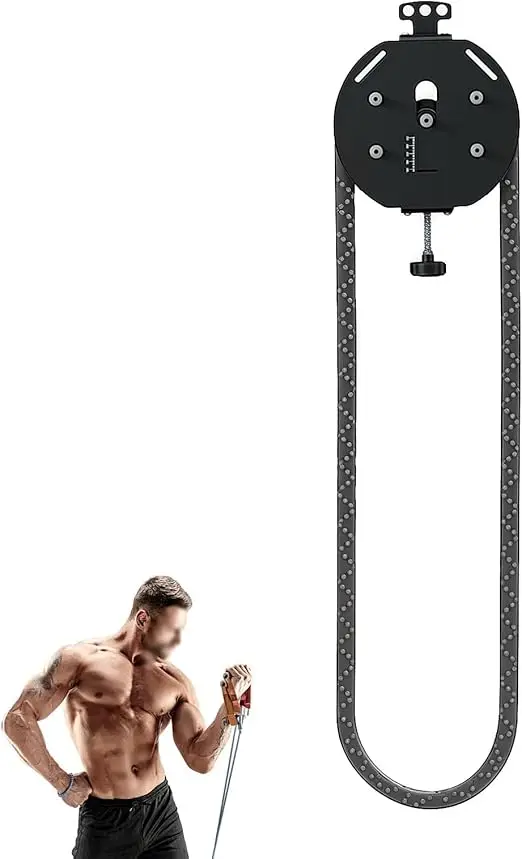 Speed-Adjustable Climbing Machine Home Gym Rotative Rope Pulling Trainer