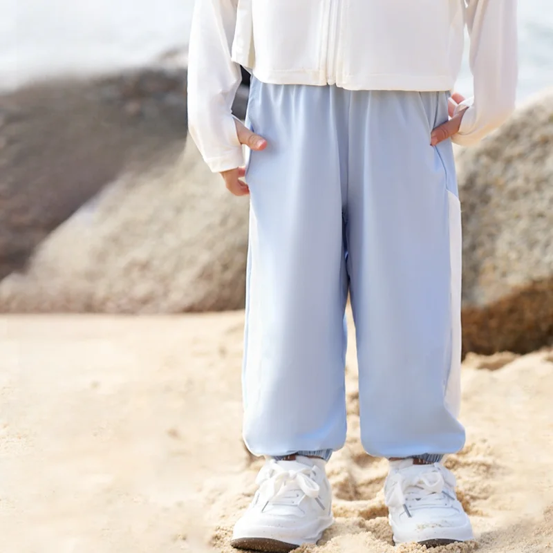 Детские брюки OUYUN с защитой от солнца UPF50, быстросохнущие, дышащие, из нейлона и спандекса, свободного кроя, для активного отдыха, летние
Детские брюки OUYUN с защитой от солнца UPF50, быстросохнущие, дышащие, из нейлона и спандекса, свободного кроя, для активного отдыха, летние