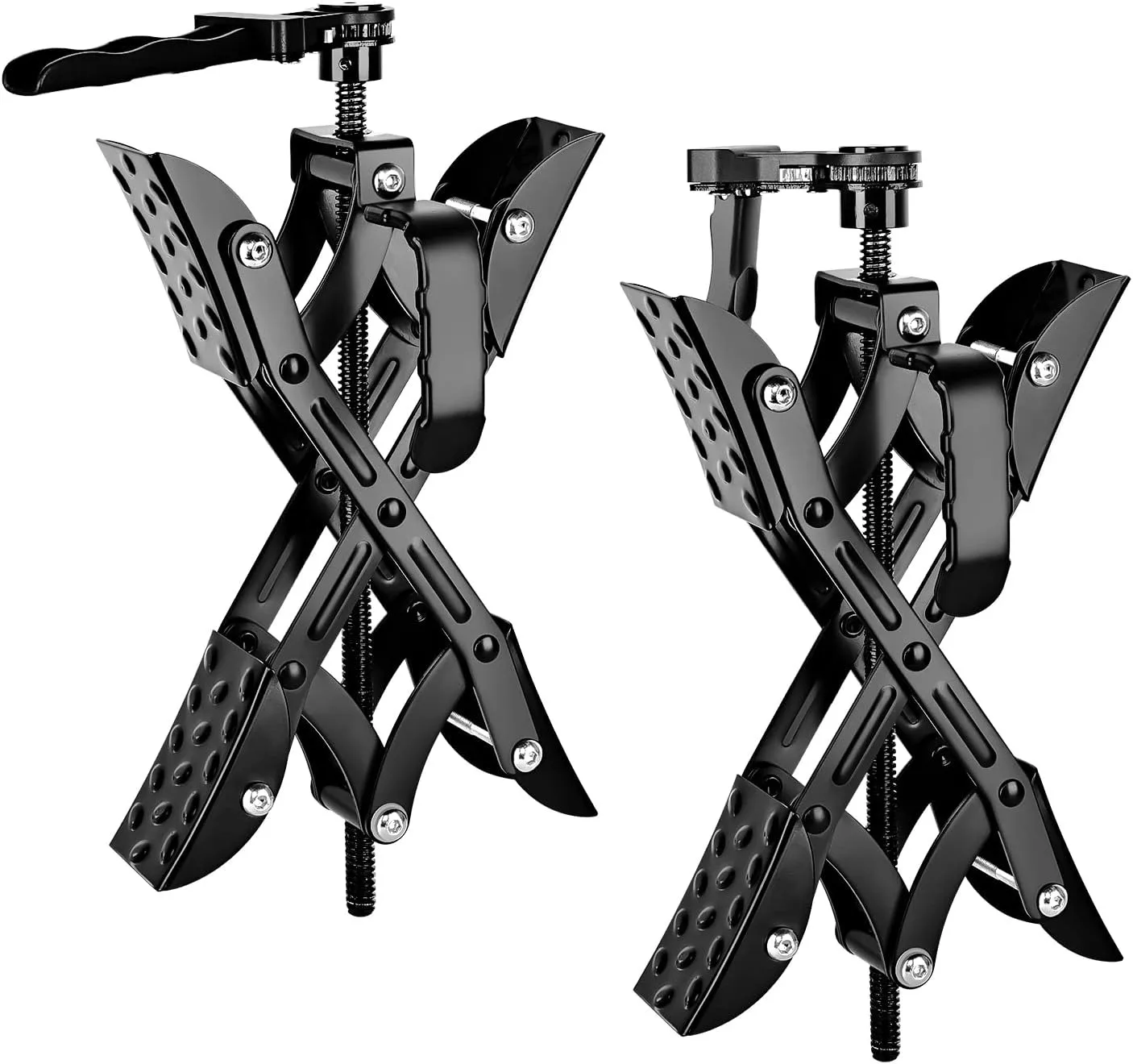 Nilight Wheel Chock Stabilizer, 2PCS X-Chocks Wheel Stabilizer for Travel Trailers, Fits 3" to 10" Wheel Gaps, Heavy Duty RV Scissor Tire Locking Chocks for Campers Travel Trailers Trucks
Nilight Wheel Chock Stabilizer, 2PCS X-Chocks Wheel Stabilizer for Travel Trailers, Fits 3" to 10" Wheel Gaps, Heavy Duty RV Scissor Tire Locking Chocks for Campers Travel Trailers Trucks