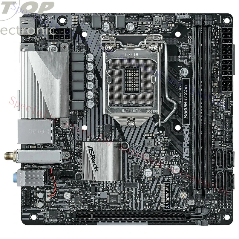 A+ FOR ASRock B560M-ITX/ac motherboard, LGA1200, mini-ITX DDR4 4600+ MHz up to i9 11Gen.
A+ FOR ASRock B560M-ITX/ac motherboard, LGA1200, mini-ITX DDR4 4600+ MHz up to i9 11Gen.