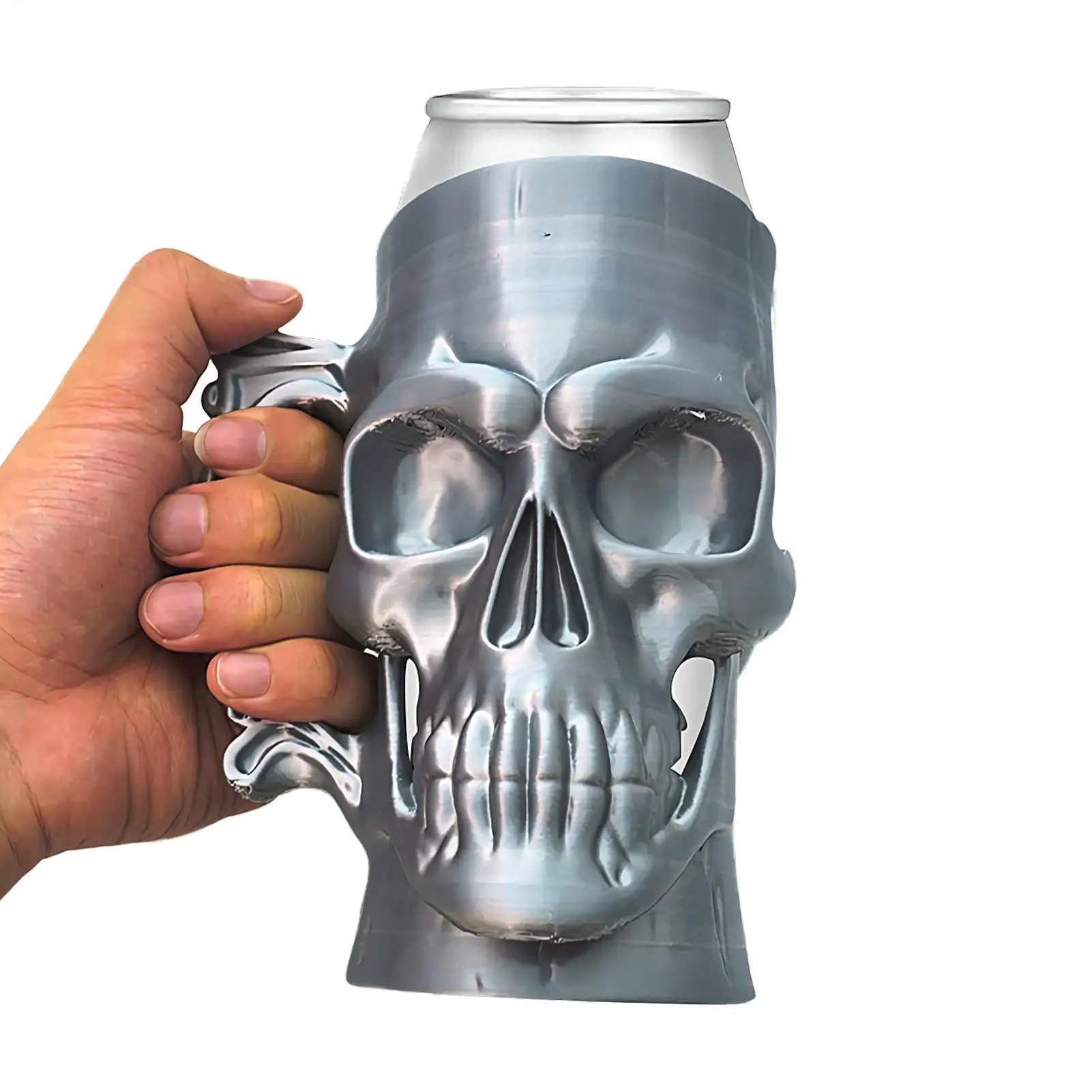Dispenser For Canned Drink Beverage Bottle Container Skull Shape Canned Beer Holder For Halloween Dining Room Home Party
Dispenser For Canned Drink Beverage Bottle Container Skull Shape Canned Beer Holder For Halloween Dining Room Home Party
