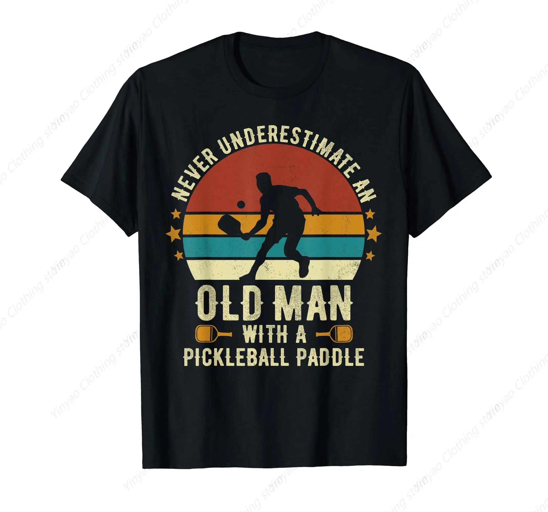 Cool Pickleball Art Men's Paddler Printed Shirt Fun Fashion Pickleball Player T-shirt Pure Cotton Casual Clothes
Cool Pickleball Art Men's Paddler Printed Shirt Fun Fashion Pickleball Player T-shirt Pure Cotton Casual Clothes