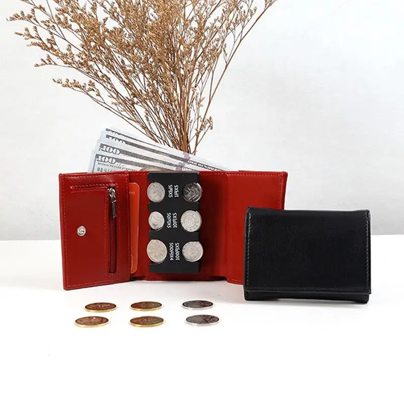 1Pcs Loss Prevention Tri-fold Coin Purse Travel Card Case Multi-functional Colourful Portable 2-In-1 Coin Clip Organizer Wallet
1Pcs Loss Prevention Tri-fold Coin Purse Travel Card Case Multi-functional Colourful Portable 2-In-1 Coin Clip Organizer Wallet