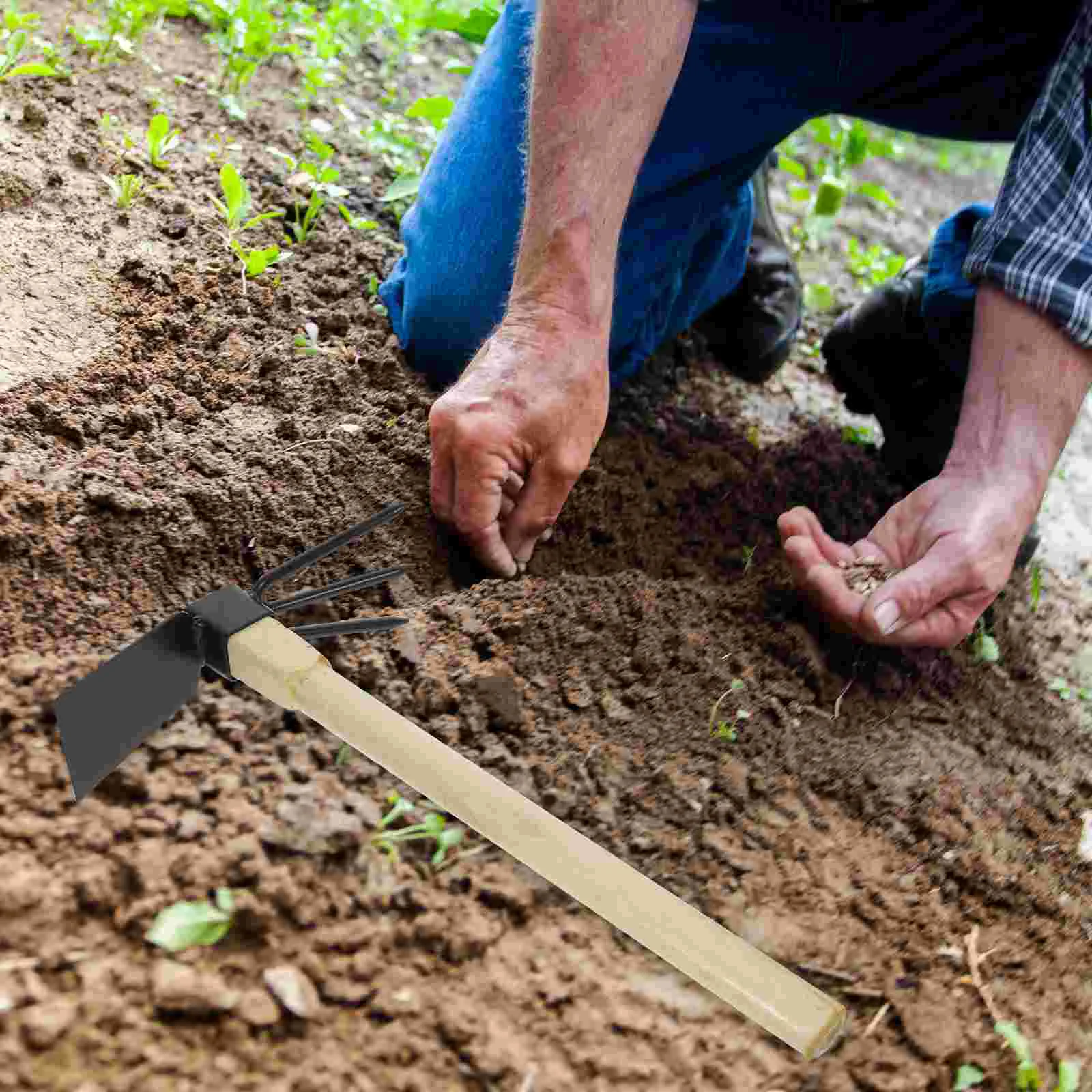 Gardening Hoe Small Hoe Hand Rake Gardening Hoe Tool Metal Rake Garden Tool shears gardening tools
Gardening Hoe Small Hoe Hand Rake Gardening Hoe Tool Metal Rake Garden Tool shears gardening tools